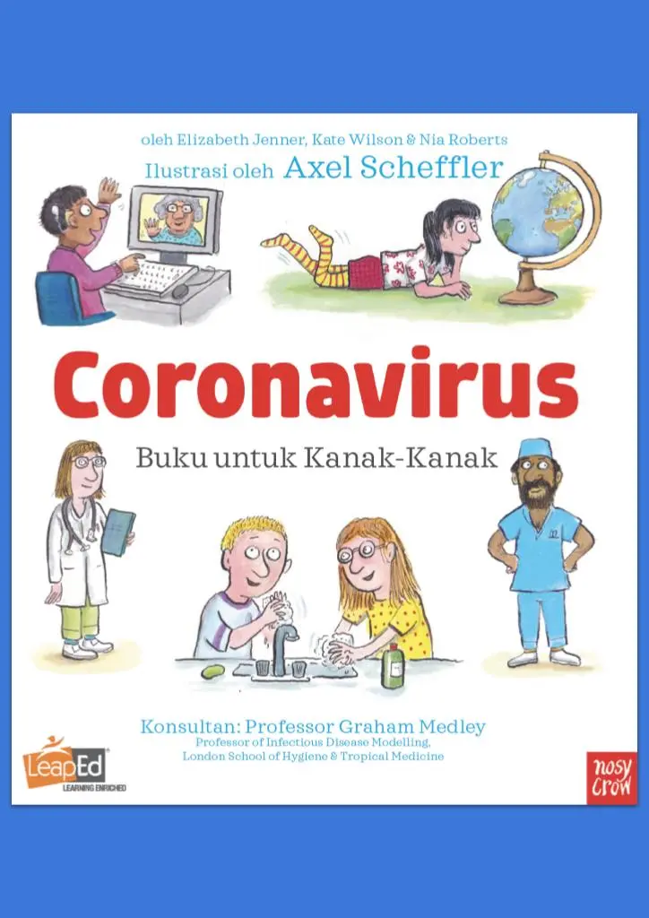 Cover of Coronavirus: Buku untuk Kanak-Kanak